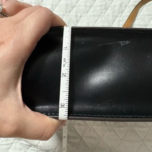 Dooney and Bourke Saffiano Black Leather Backpack - Picture 13 of 16